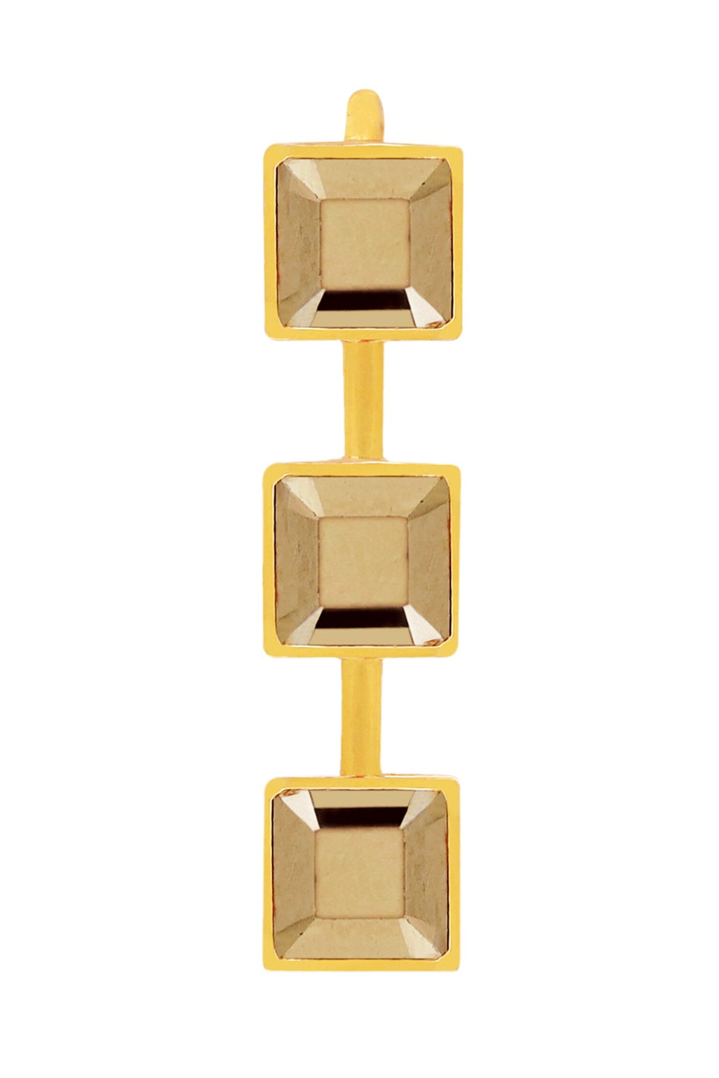 Stripe Shaped Earrings