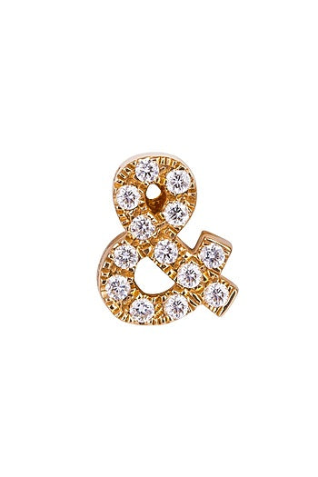 18kt Rose Gold Finish Round Diamond & Pendant