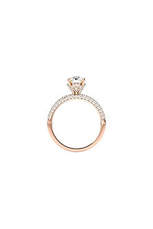 14Kt Yellow Gold Ring With Pyrapulse Lab Grown Diamonds