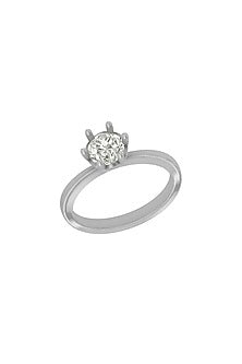 14Kt White Gold Ring With Quizo Lab Grown Diamonds