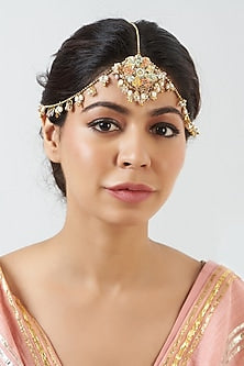 Hand Embroidered Matha Patti