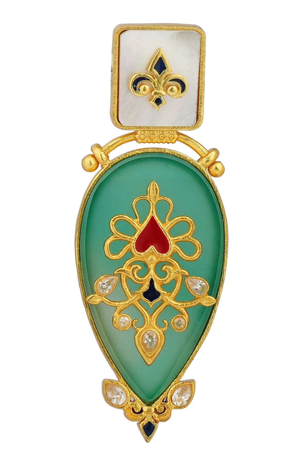 Onyx Embellished Earrings