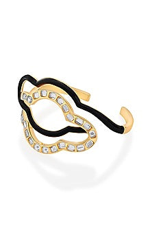 Gold Plated Mirror Cuff