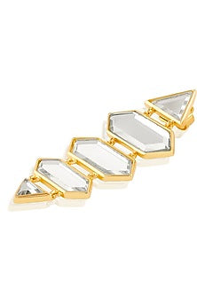 Gold Plated Mirror Earrings
