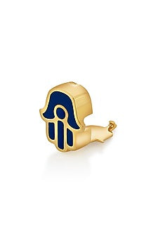 Gold Plated Hamsa Midnight Charm