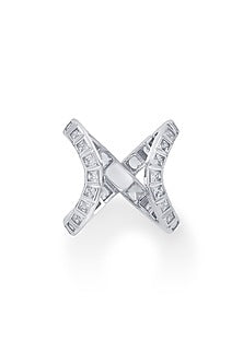 White Finish Brass Ring