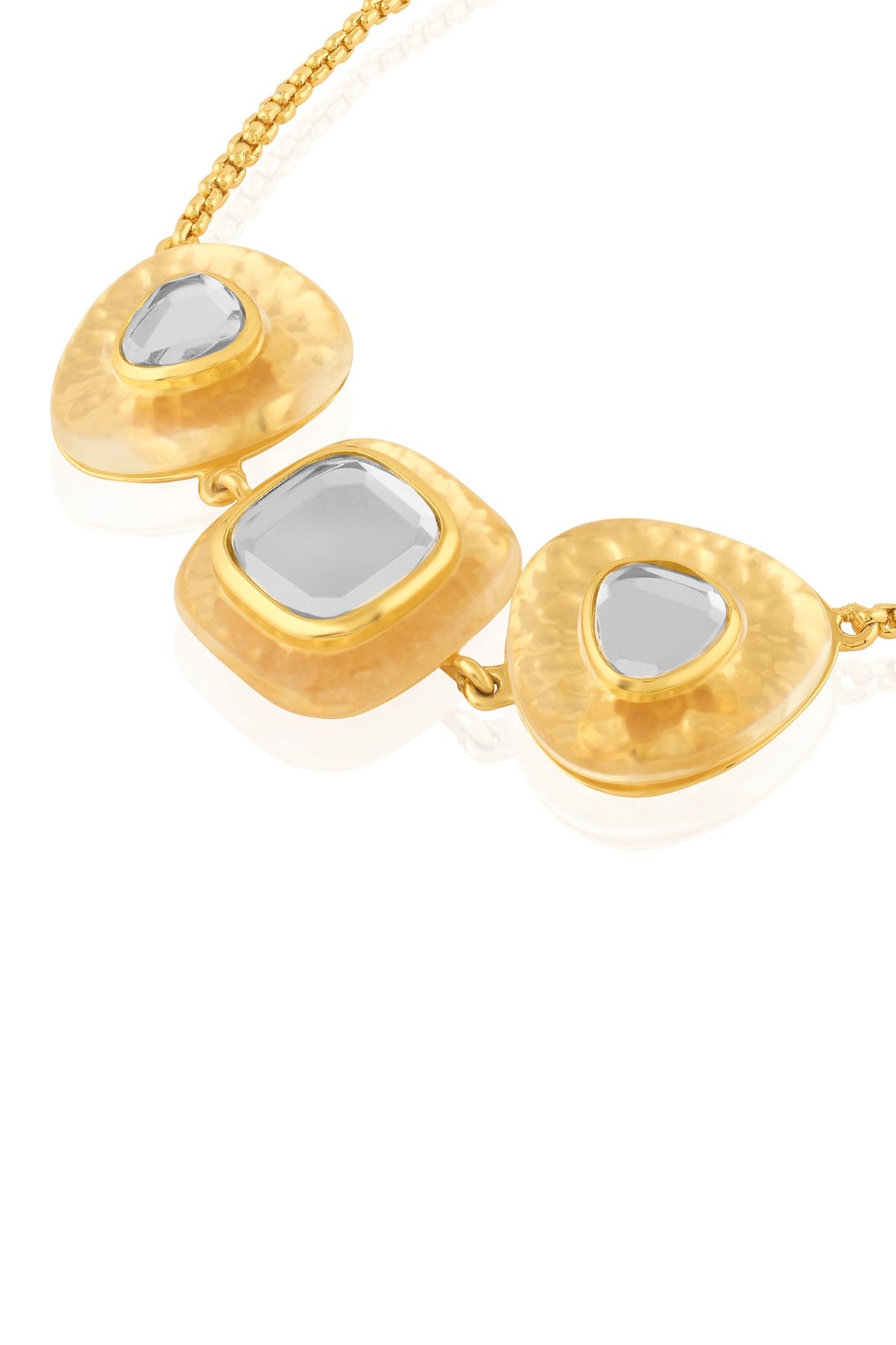 Gold Plated Mirror Bracelet