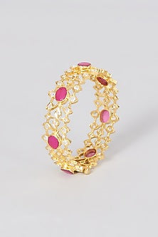 Gold Plated Copper Bangle