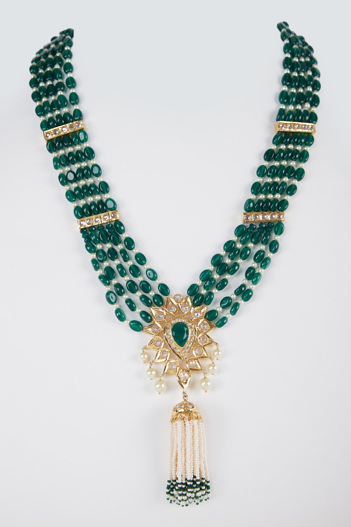 Gold Plated Pearl Necklace