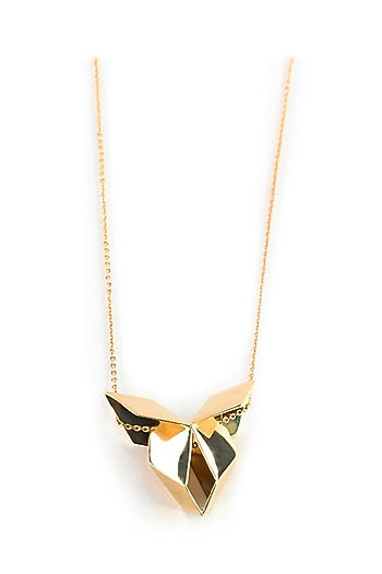 Gold Plated Handcrafted Pendant Necklace