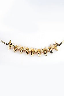 Gold Plated Brass Choker Necklace