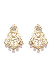 Gold Plated Chandbali Earrings