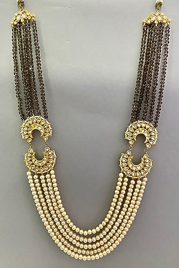 Gold Plated Pearls Necklace