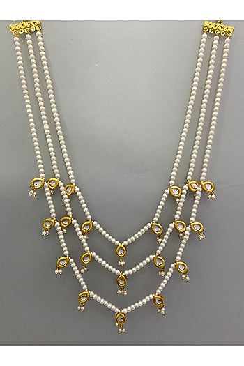 Gold Plated Kundan Necklace
