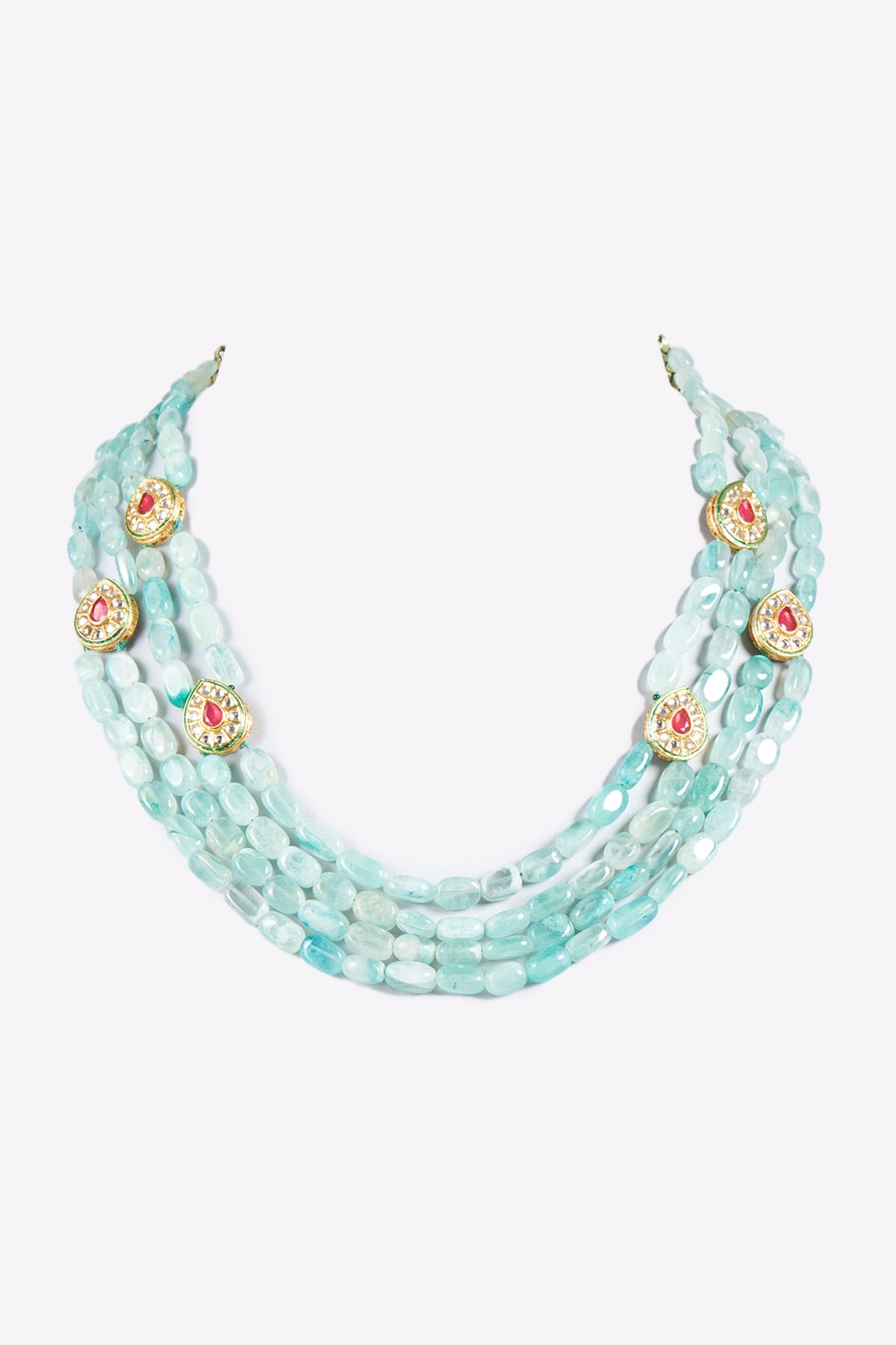 Green Beaded Necklace