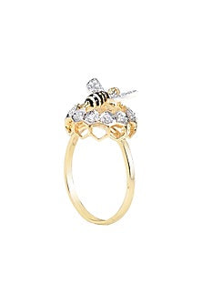 Two-Tone Finish Diamond Ring