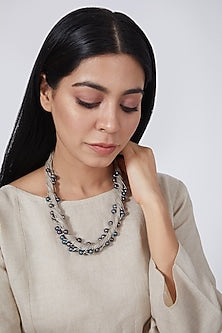 Grey Pearl Necklace