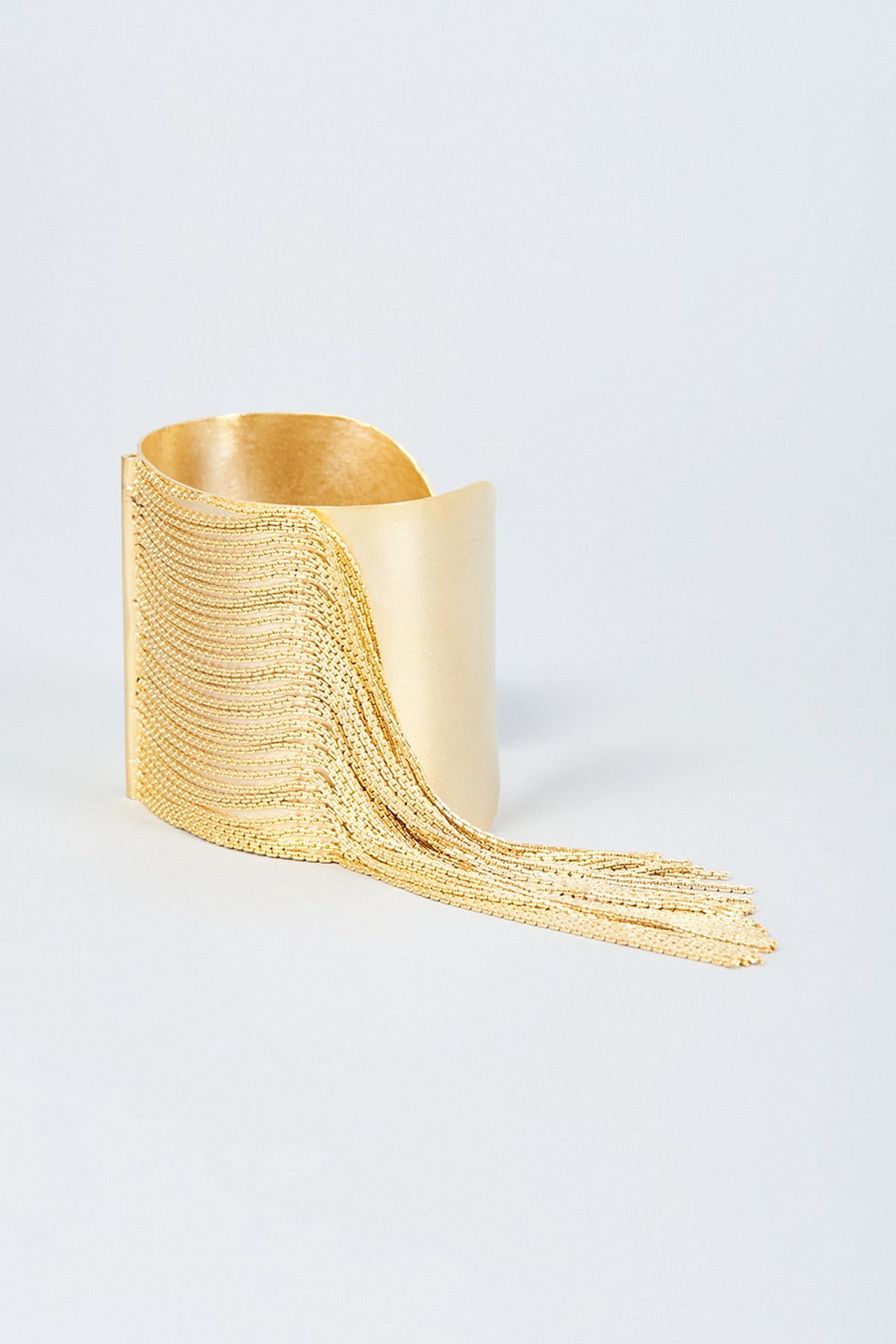 Gold Finish Enameled Bracelet