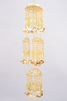 Gold Finish Dome-Shaped Kaleeras