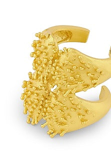 Gold Plated Adjustable Ring