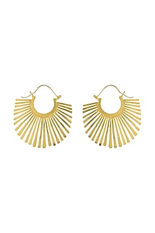 Gold Plated Hoop Earrings