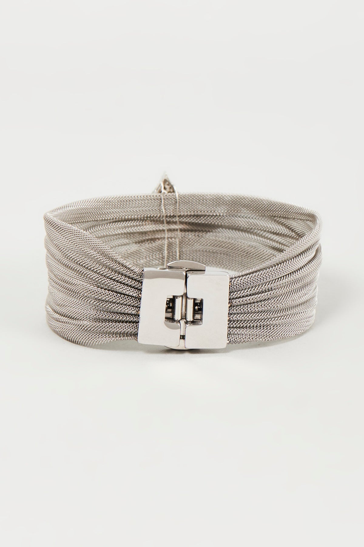 White Finish Cubic Zirconia Bracelet