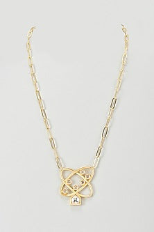 Gold Plated Long Necklace