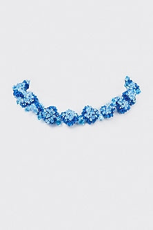 Capri Blue Swarovski Xilion Crystal Necklace