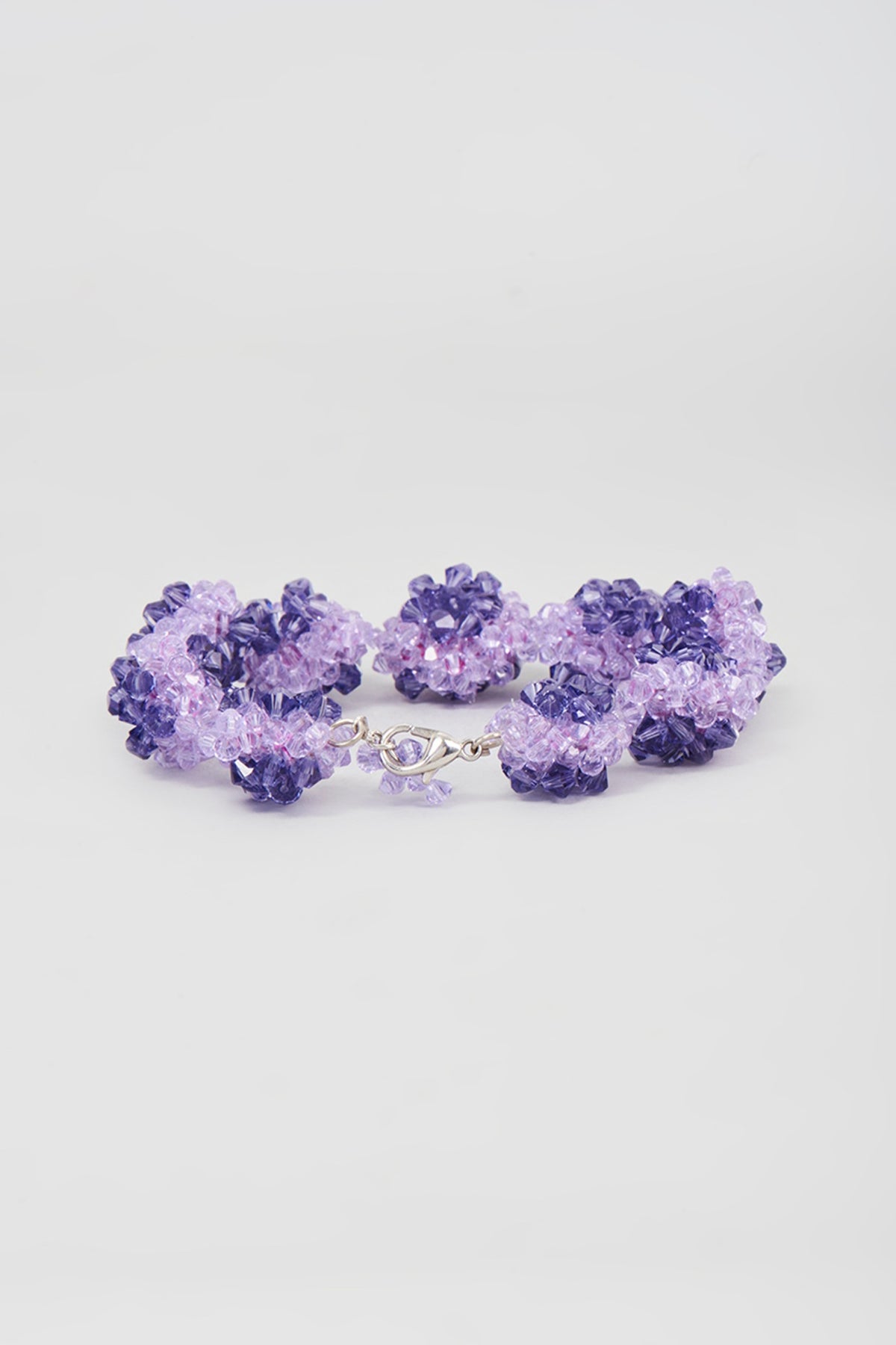 Lavender Swarovski Xilion Crystal Bracelet