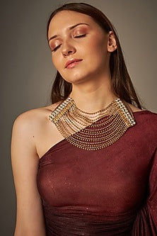 Gold Handmade Diamond Chain Necklace