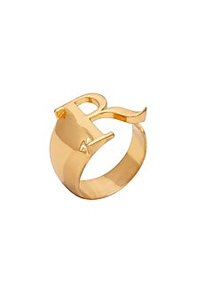 Gold Plated Handcrafted Customizable Ring