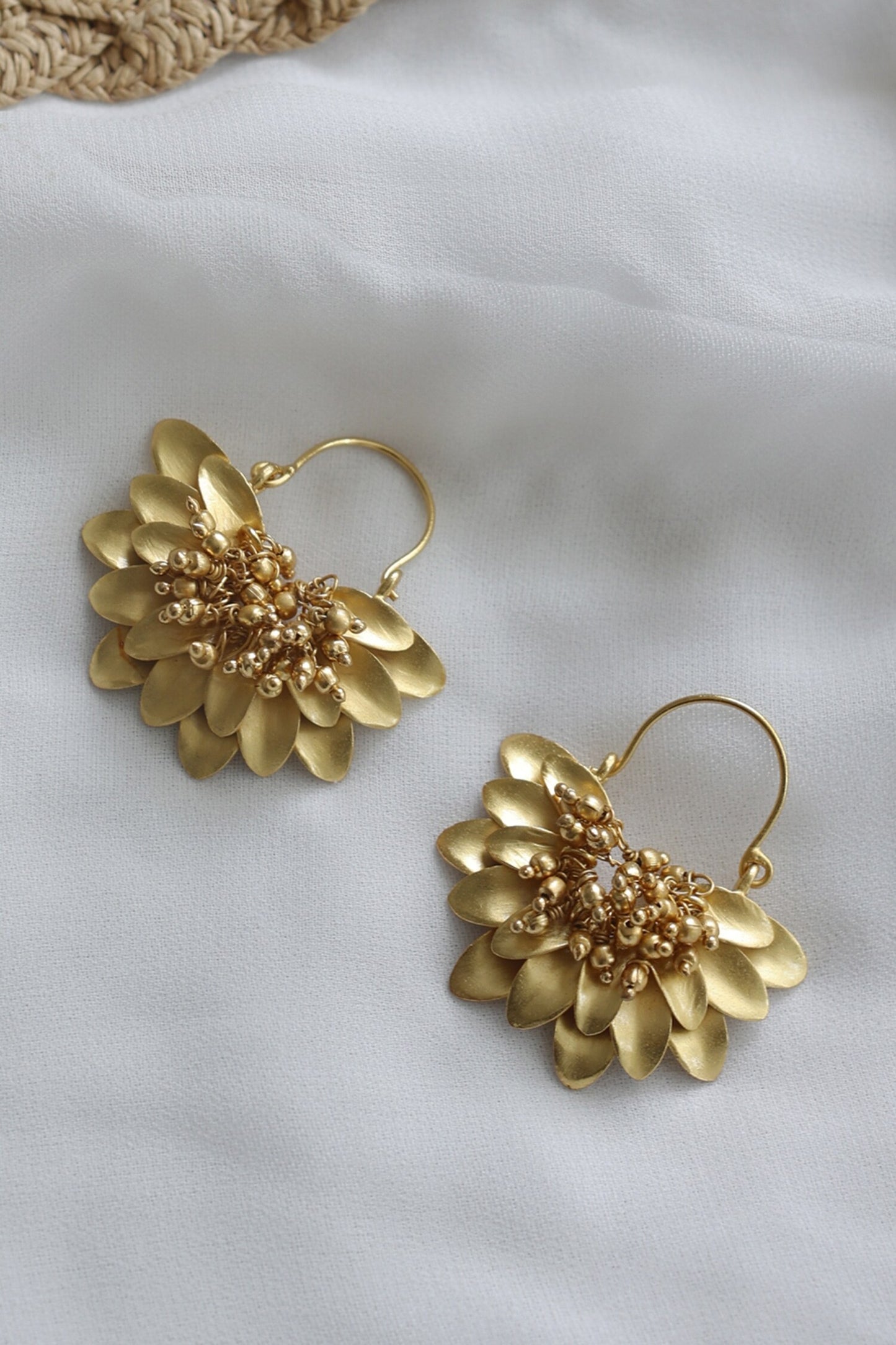 Floral Shape Hoops