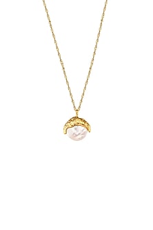 Gold Plated Freshwater Pearl Necklace