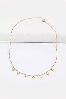 Gold Plated Dragonfly Necklace