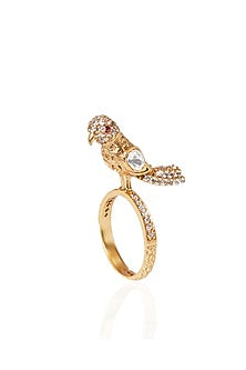 Gold Plated Brass Ring