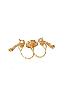 Gold Plated Brass Ring