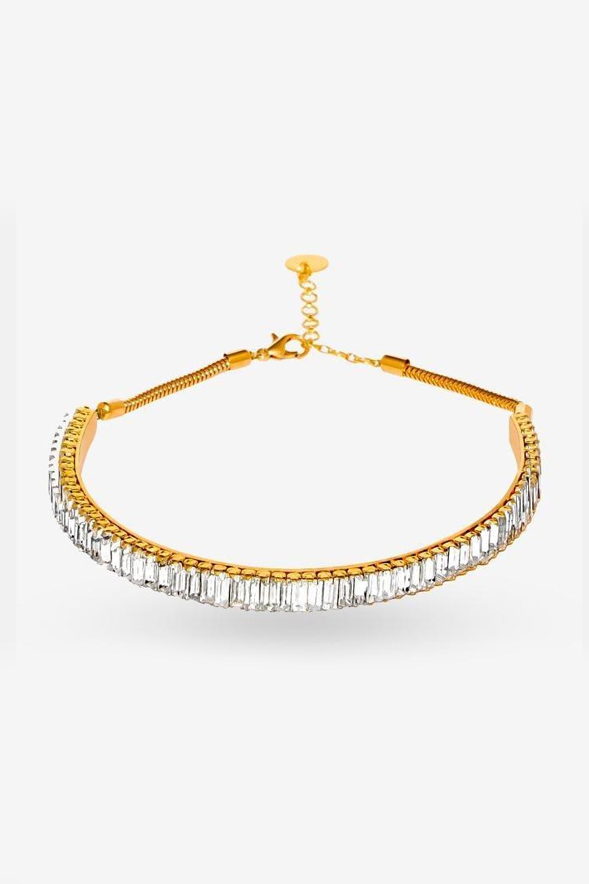 Gold Plated Choker Necklace
