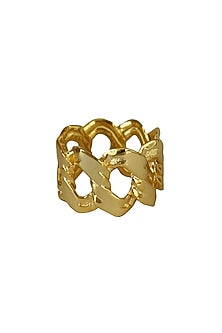 Gold Plated Twilled Ring