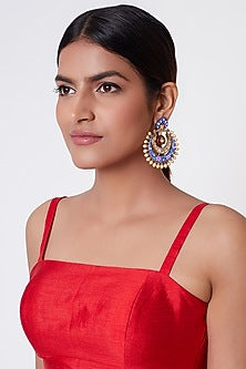 Gold Plated Chandbali Earrings