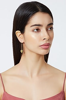 Gold Plated Cubic Zirconia Earrings