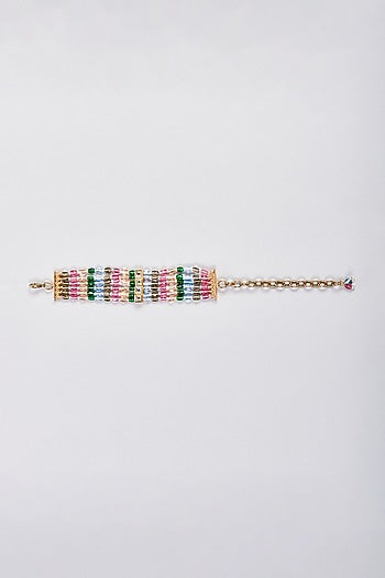 Multi-Colored Beaded Bracelet