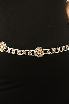 Gold Plated Jadtar Kamarband