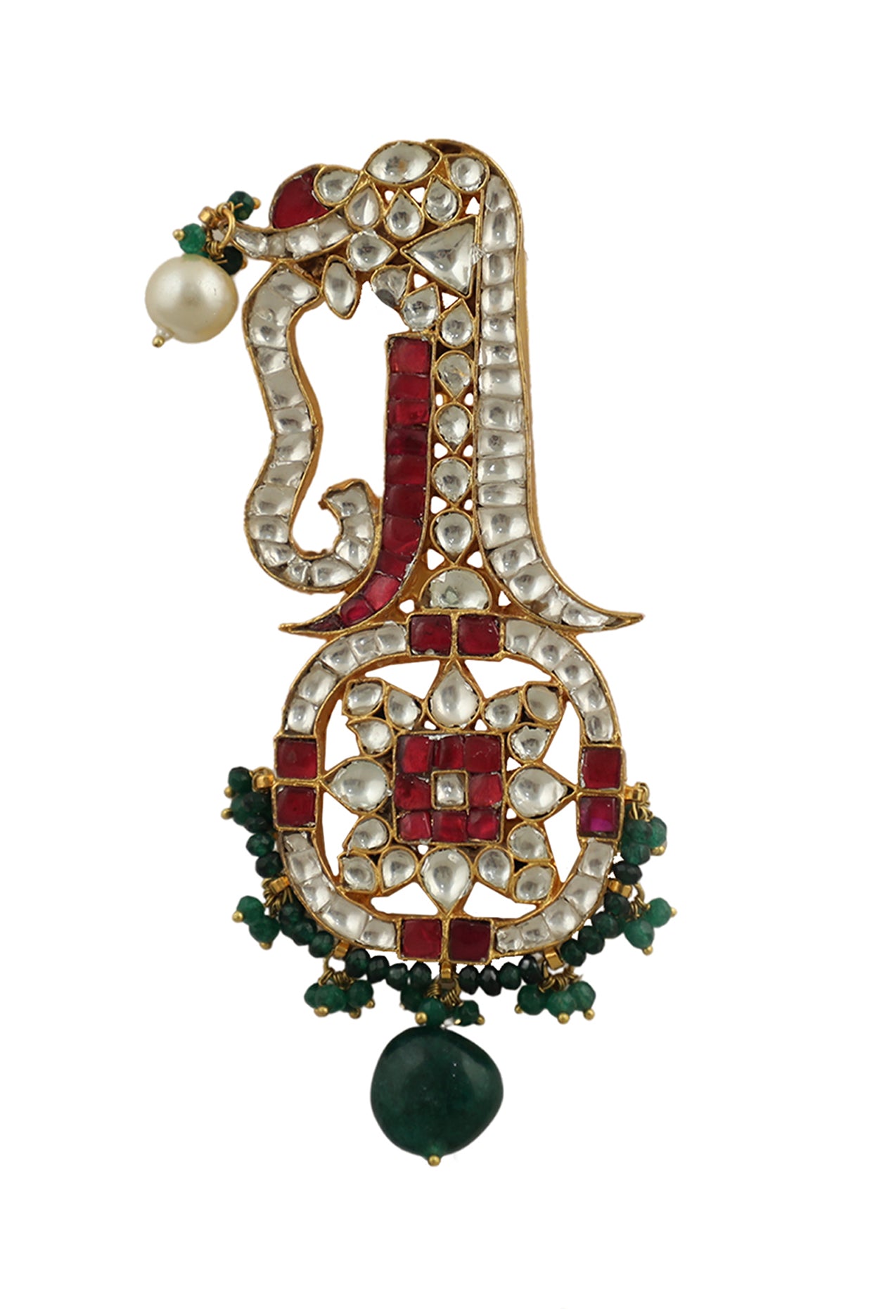 Gold Plated Pink Stone Kilangi