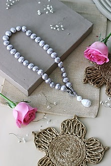 Purple Pearl Necklace