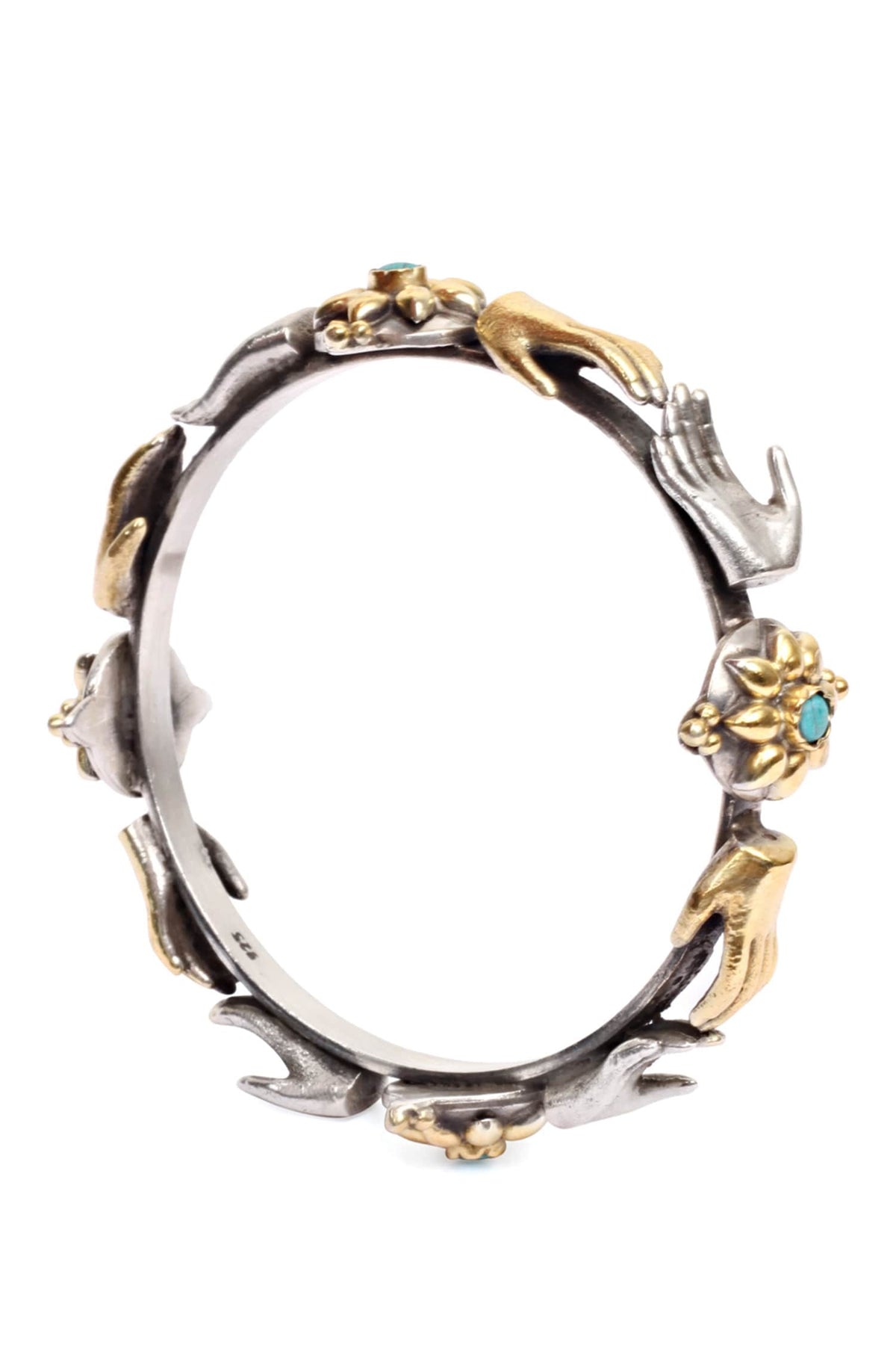 Wareesha Hand Embellished Bracelet - Single Pc