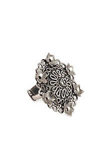 Silver Handcrafted Ring In Sterling Silver