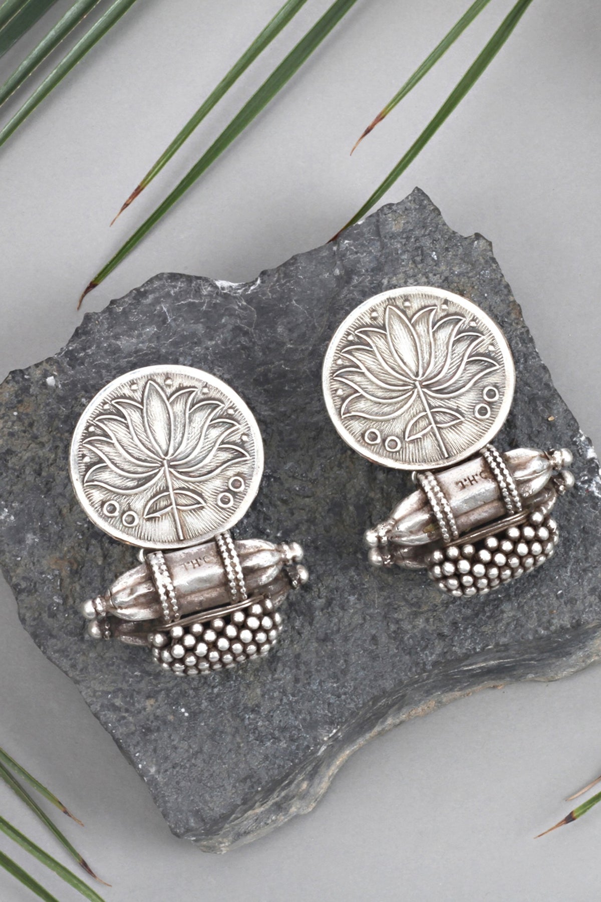 Silver Stud Earrings In Sterling Silver