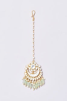 Gold Plated Kundan Choker Necklace Set