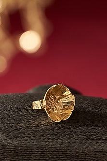 Gold Finish Handcrafted Ring