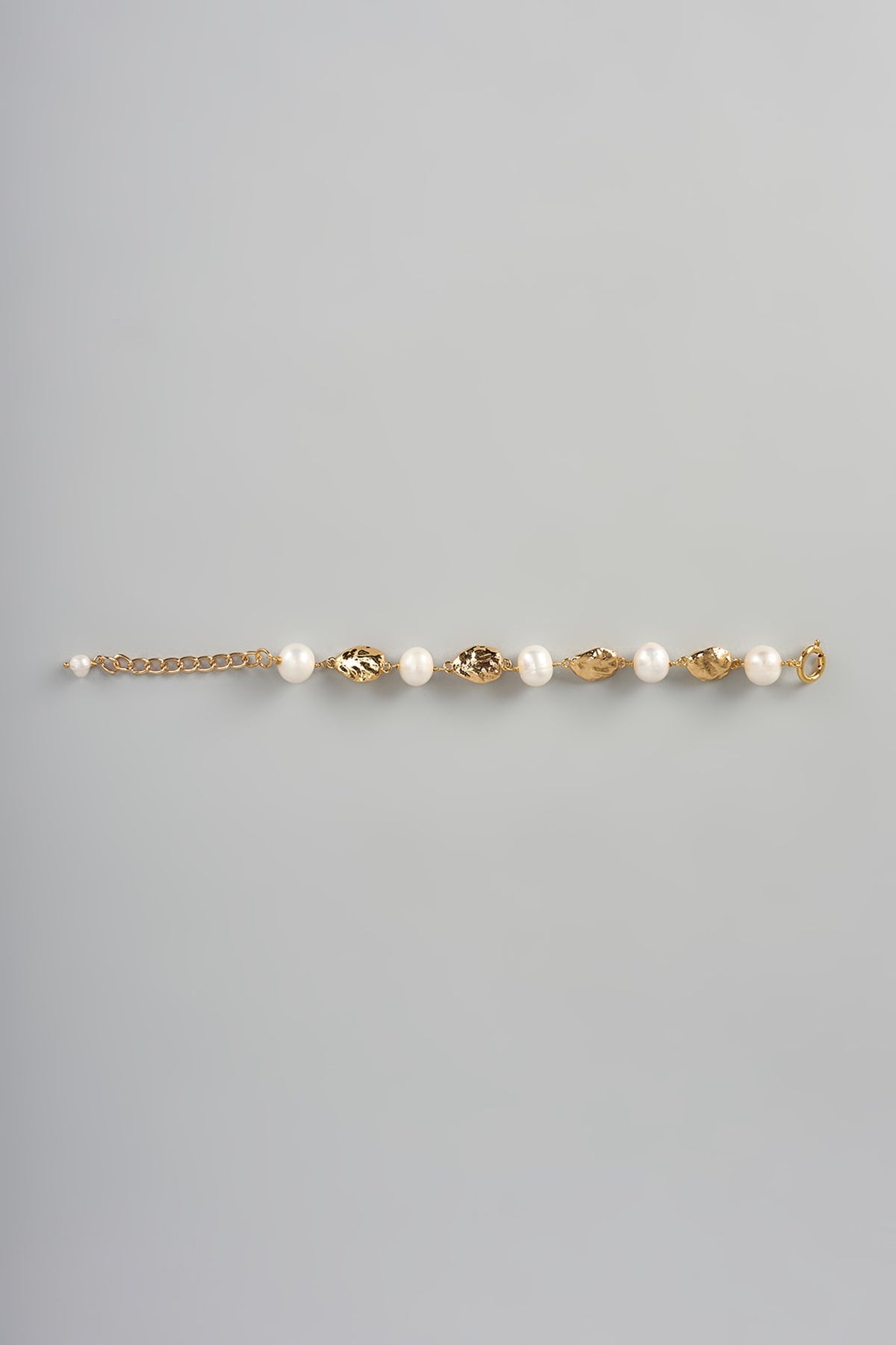Gold Plated Freshwater Pearl Bracelet